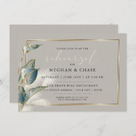 Pampas Grass Smokey Aquamarin Anthurium Probe Einladung