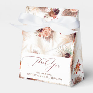 Pampas Grass Terracotta Blume Tropisch Geschenkschachtel