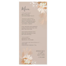 Pampas Grass Terracotta Botanische Hochzeit