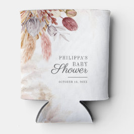 Pampas Grass Terracotta Kinderdusche Dosenkühler