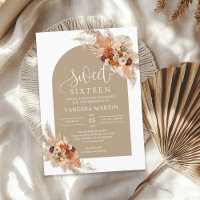 Pampas grass terracotta Kupfer beige Blume