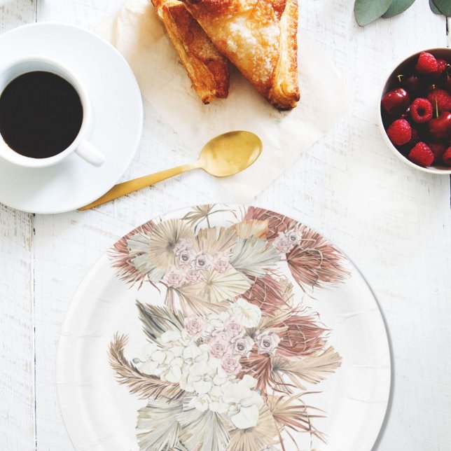 Pampas Grass Tropical Dschungel Pappteller (Von Creator hochgeladen)