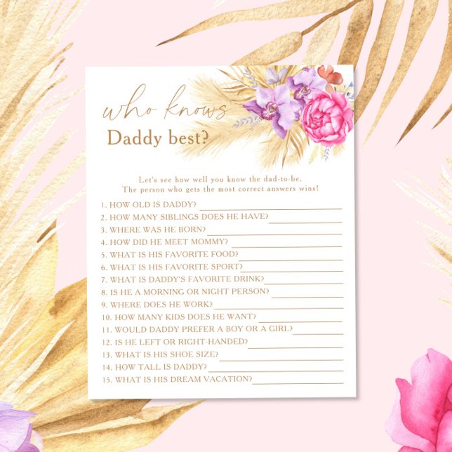 Pampas grass - Wer kennt Papa am besten (Von Creator hochgeladen)