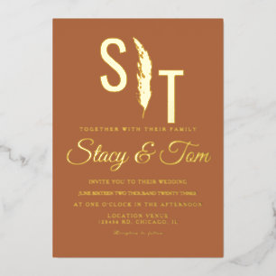 Pampas-Logo Folieneinladung