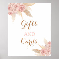 Pampasgras Boho Chic Brautgeschenke und Karten Sch