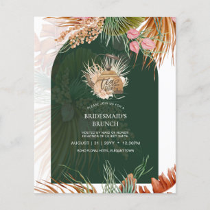 Pampasgras-TEEPARTY-Bridal-Shower-Mittagessen Flyer