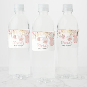 Pampass Grass Baby Kleidung Kinderdusche Wasserflaschenetikett