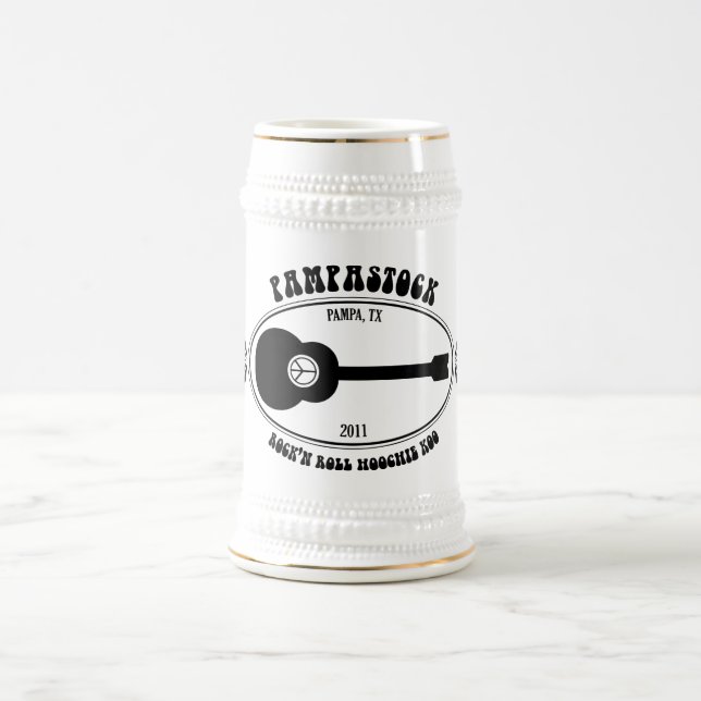 Pampastock Stein 2011 Bierglas (Mittel)