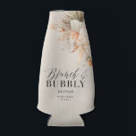 Pampelgras aus Brunch und Brautparty Flaschenkühler<br><div class="desc">Botanisches Pampasgras getrocknet botanische moderne rustikale Terracotta natürlichen Sommer elegant stilvolle Brautparty,  Brunch und blubbly</div>