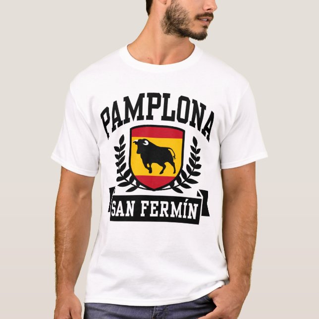 Pamplona San Fermin T-Shirt (Vorderseite)