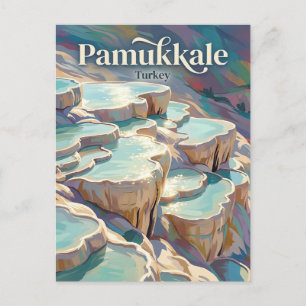 Pamukkale Baumwollschloss Türkei Postkarte