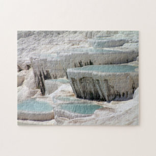 Pamukkale Blue & White Pools - Türkei Puzzle