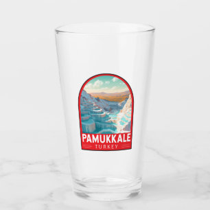 Pamukkale Türkei Reisen Vintag Glas