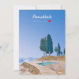 Pamukkale, Türkei - Thermische Becken