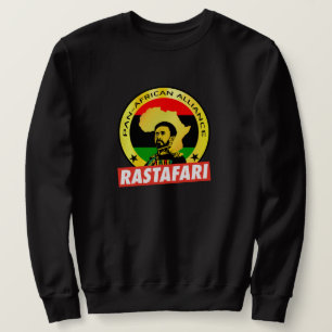 PAN-AFRICAN-ALLIANCE Africa Jah Rastafari Sweater Sweatshirt
