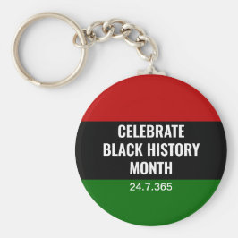 Pan African Black History Monat Schlüsselanhänger