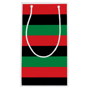 Pan-African Flag Geschenktasche Kleine Geschenktüte