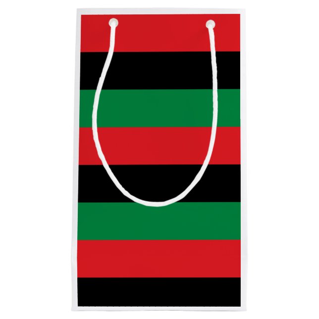 Pan-African Flag Geschenktasche Kleine Geschenktüte (Vorderseite)