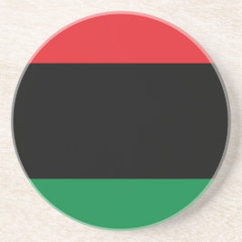 Pan African Flag Getränkeuntersetzer