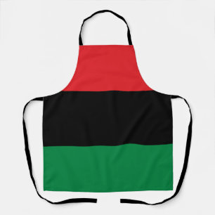 Pan African Flag, Happy Kwanzaa All-over Schürze