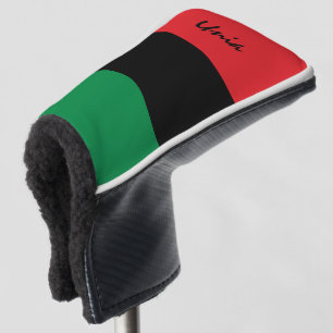 Pan African Flag & UNIA Golfen / Sport Golf Headcover