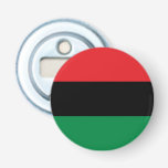 Pan African Flag & UNIA Symbol / Sport Fan Flaschenöffner<br><div class="desc">Flaschenöffner: Pan African Flag Symbol - UNIA / Ein horizontales Triband von rot,  schwarz und grün. Die panafrikanische Flagge - auch bekannt als afroamerikanische Flagge,  schwarze Befreiungsflagge,  UNIA-Flagge. Häufig verwendet mit Black Lives Matter Bewegung.</div>