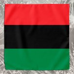 Pan African Flag & Unia Symbol / Sport Fan Halstuch<br><div class="desc">Bandana: Pan African Flag Symbol - UNIA / Ein horizontales Triband von rot,  schwarz und grün. Die panafrikanische Flagge - auch bekannt als afroamerikanische Flagge,  schwarze Befreiungsflagge,  UNIA-Flagge. Häufig verwendet mit Black Lives Matter Bewegung.</div>