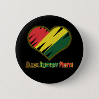 Pan African Heart Button