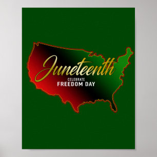 Pan African, Juneteenth Poster