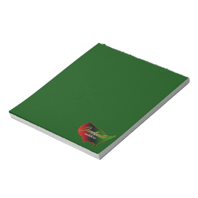Pan African, Junetelth Notepad Notizblock (Rotiert)