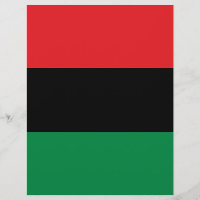 Pan African UNIA Flag (Vorderseite)