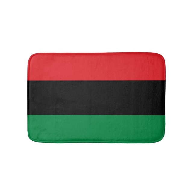 Pan African UNIA Flag Badematte (Vorderseite)