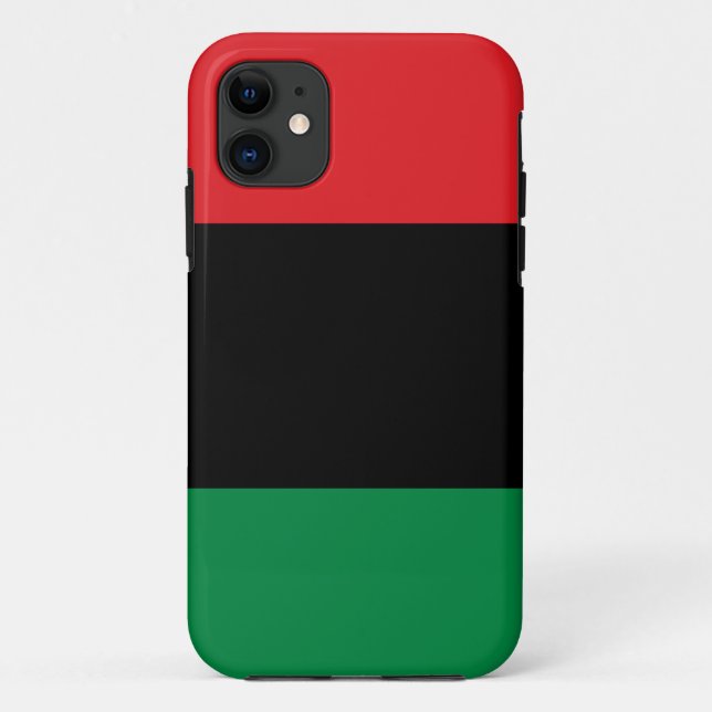 Pan African UNIA Flag Case-Mate iPhone Hülle (Rückseite)