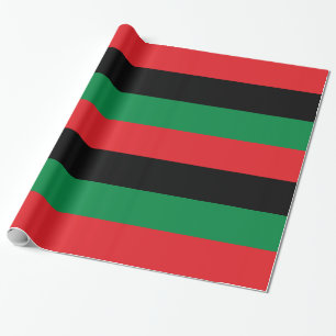 Pan African UNIA Flag Geschenkpapier