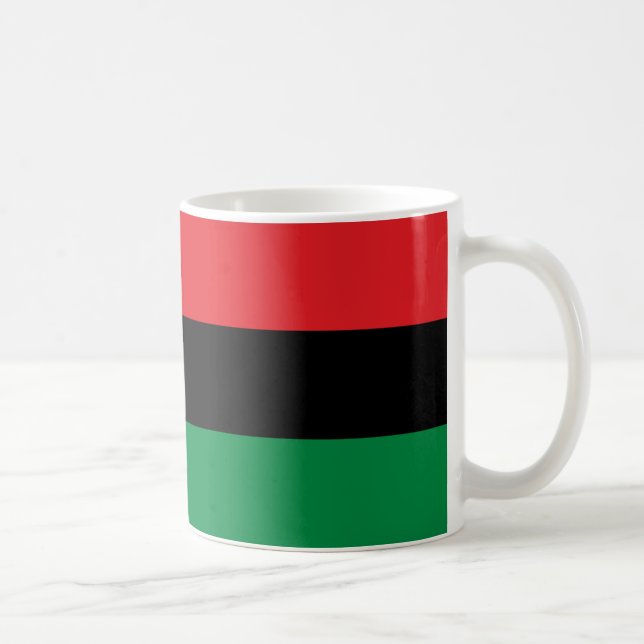 Pan African UNIA Flag Kaffeetasse (Rechts)