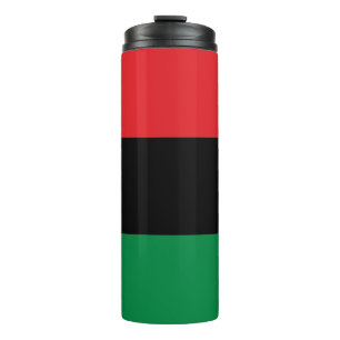 Pan African UNIA Flag Thermosbecher