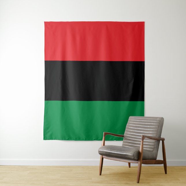 Pan African UNIA Flag Wandteppich (Beispiel)