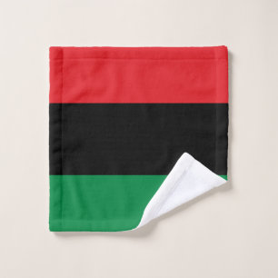 Pan African UNIA Flag Waschlappen