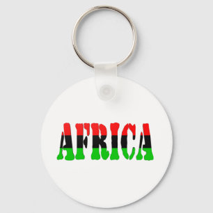 Pan-Afrikanische Flagge Afrikas Schlüsselanhänger