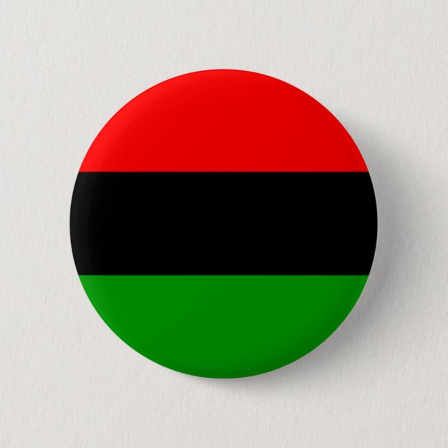 Pan-Afrikanische Flagge Button (Vorderseite)