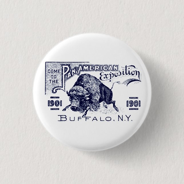 Pan-Amerikanische Ausstellung 1901 Button (Vorderseite)