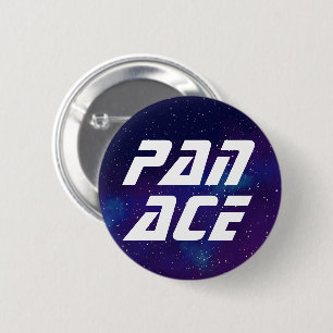 Pan-As-kundengerechte Galaxie-Identität Button