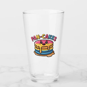 Pan-Cakes Lustige Pansexuell LGBTQ Lustig Pride  Glas