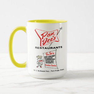 Pan Dee's Restaurant, Park Ridge, Illinois Tasse