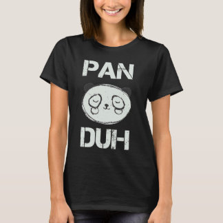 Pan Duh pansexueller Panda-Bär Schwul T-Shirt