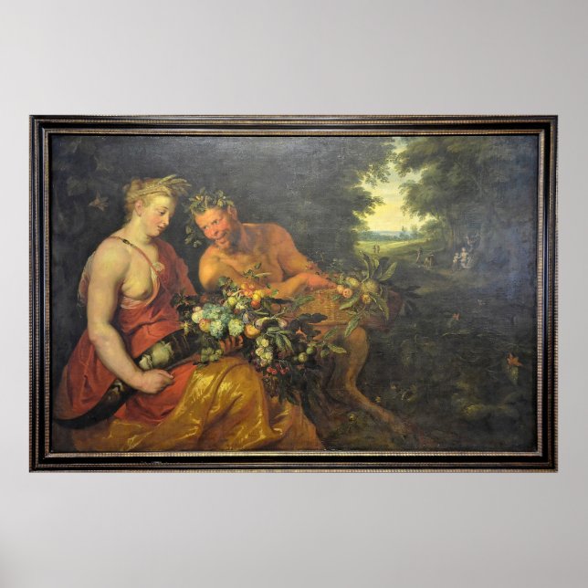 Pan et Cérès Poster (Vorne)