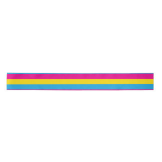 Pan Flag Satinband