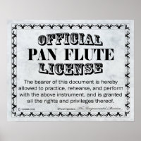 Pan Flute License