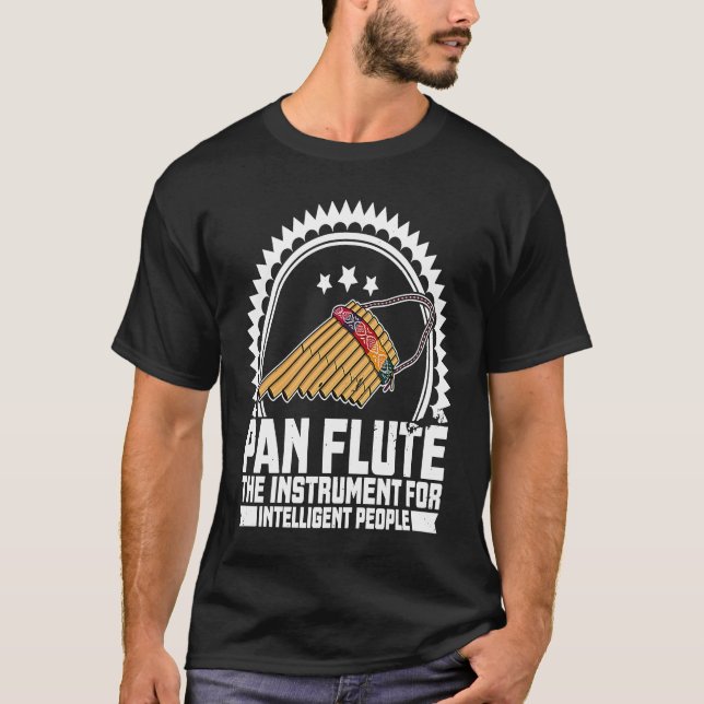 Pan Flute Musical Instrument  12 T-Shirt (Vorderseite)