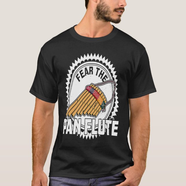 Pan Flute Musical Instrument 5 T-Shirt (Vorderseite)
